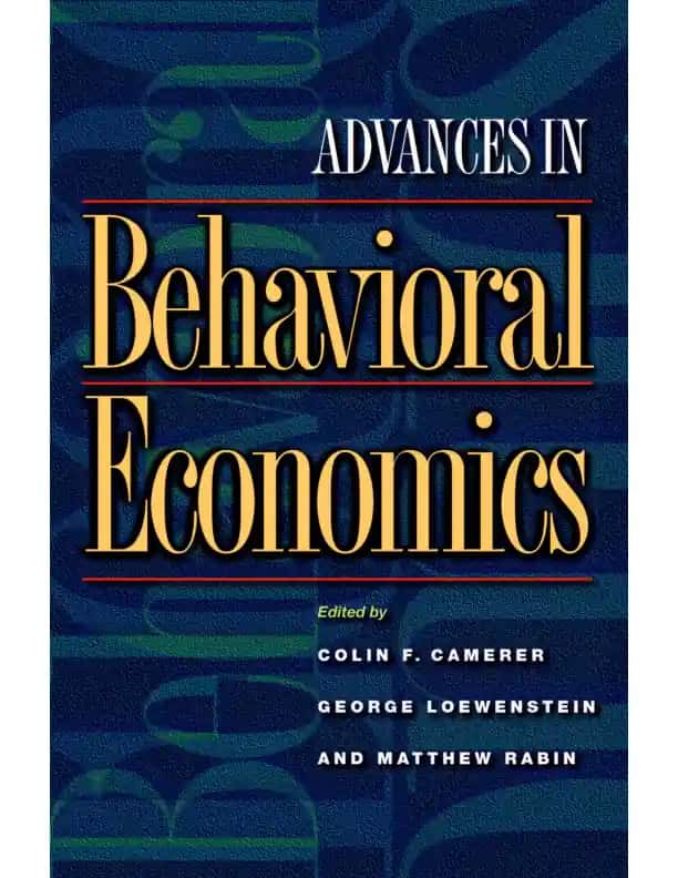 Advances in Behavioral Economics