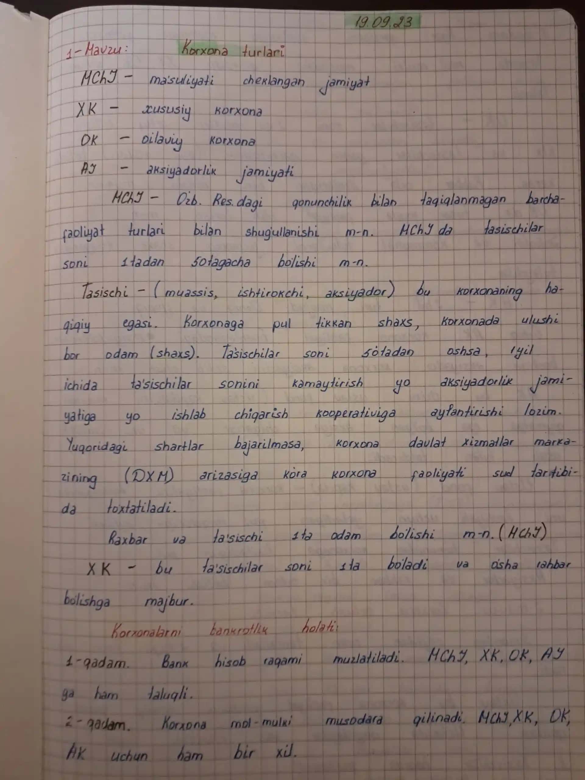 Buxgalteriyadan 1C programmasi uchun qo'llanma