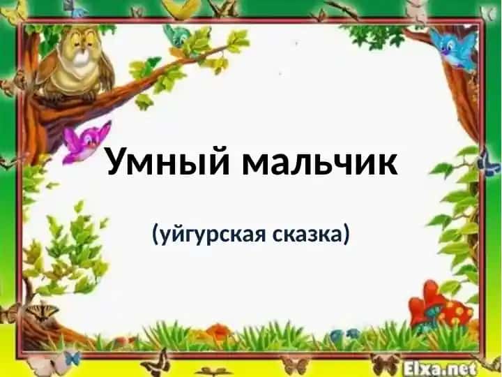 Умный мальчик