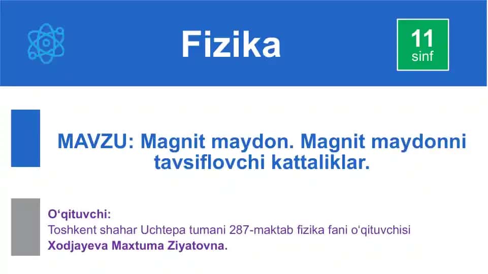 Magnit maydon