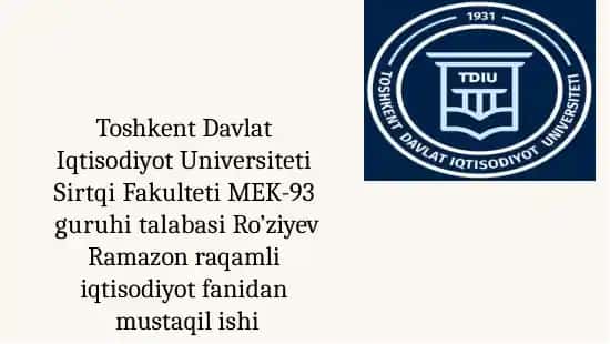 Mobil texnologiyalar va Raqamli iqtisodiyot