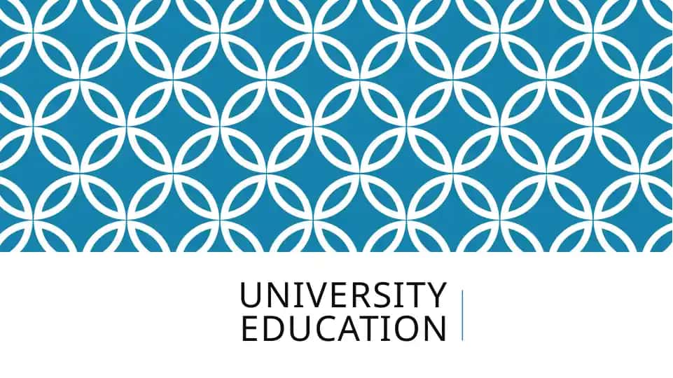 University Education