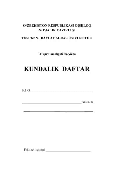 Kundalik daftar