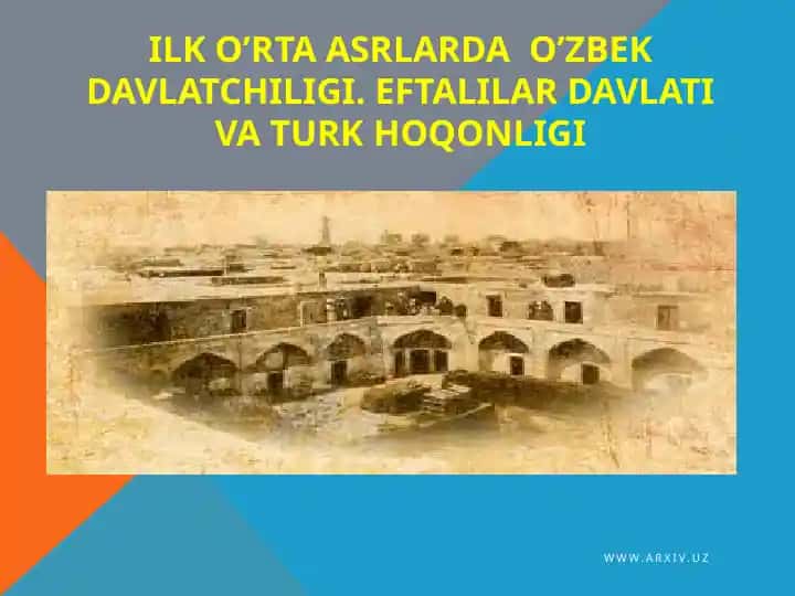 O‘zbek davlatchiligi va Turk hoqonligi