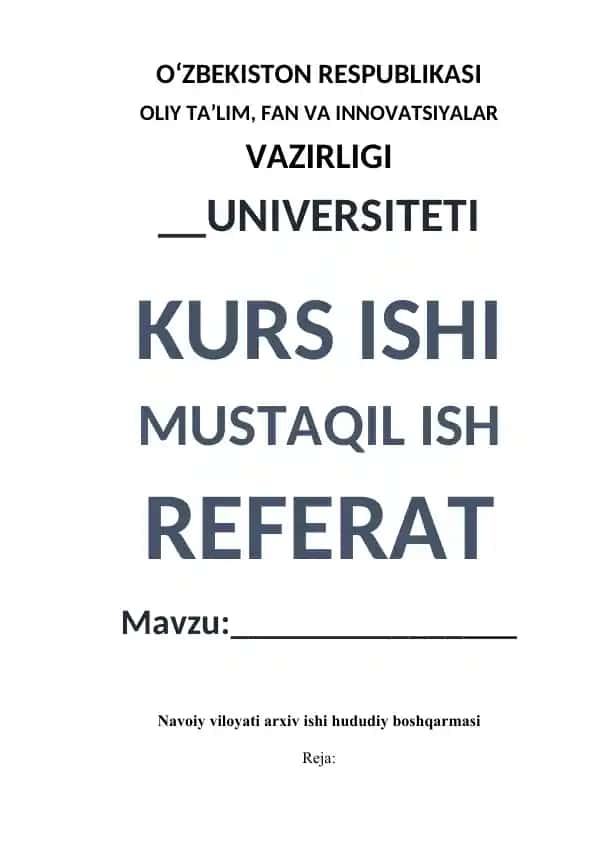 Arxiv ishi hududiy boshqarmasi