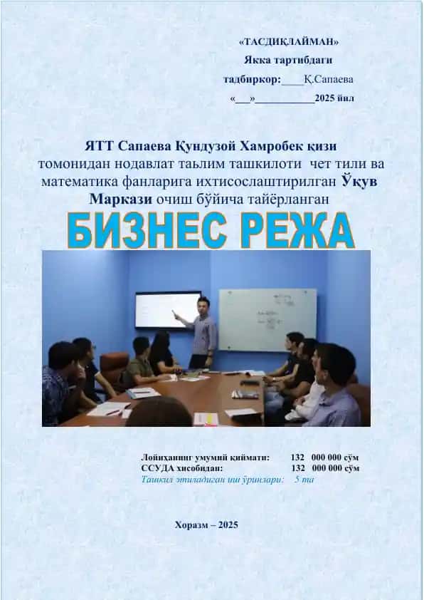 Бизнес режа