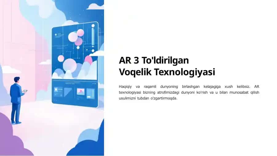 To'ldirilgan Voqelik Texnologiyasi