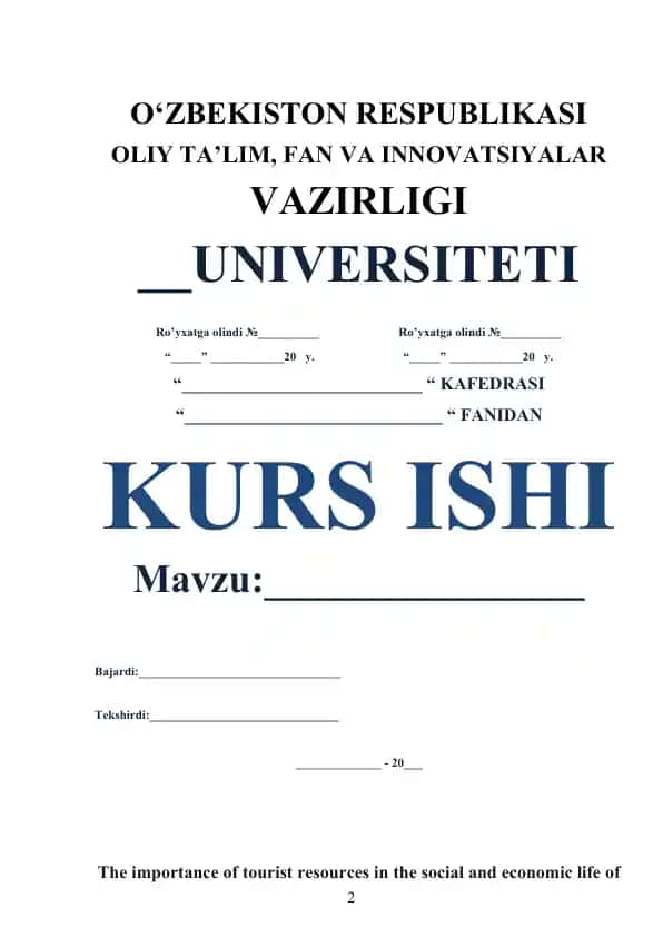 Astrid Lindgren haqidagi kurs ishi