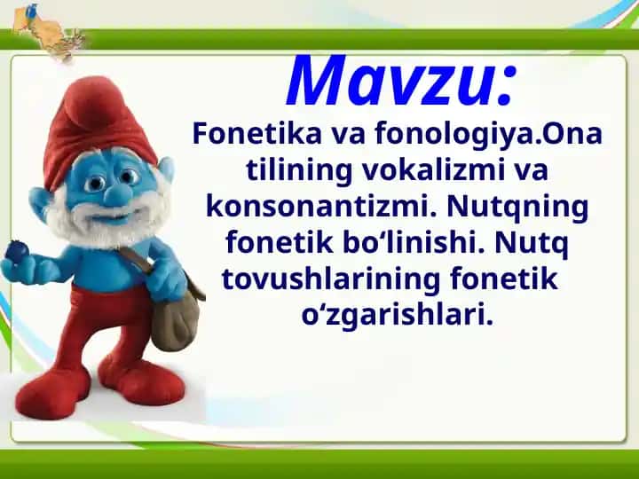 Fonetika va fonologiya
