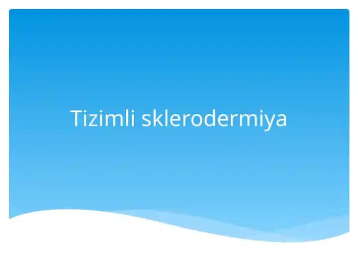 Sklerodermiya