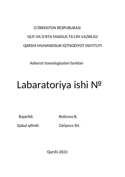 Dasturiy ta’minot va uning rivojlanib borish tedensiyalari
