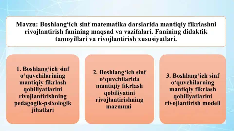 Mantiqiy Fikrlash