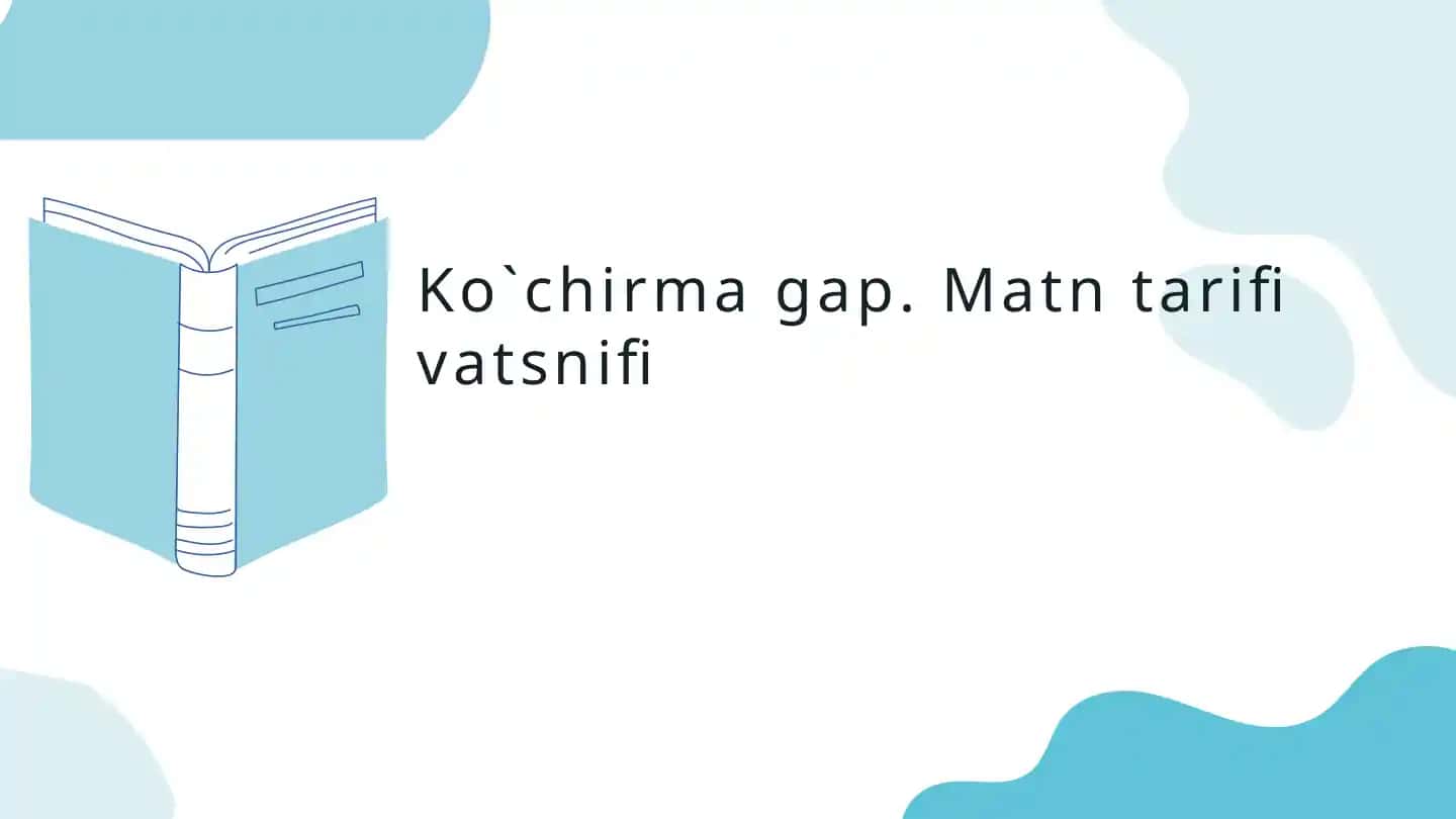 Ko`chirma gap