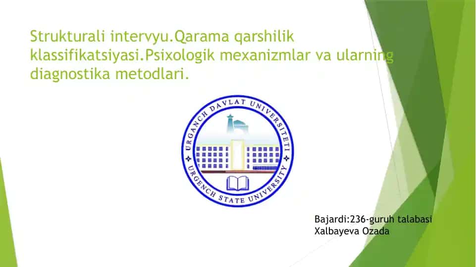Strukturali Intervyu