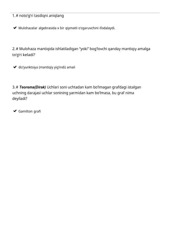 Matematik mantiqda bog‘lovchilar
