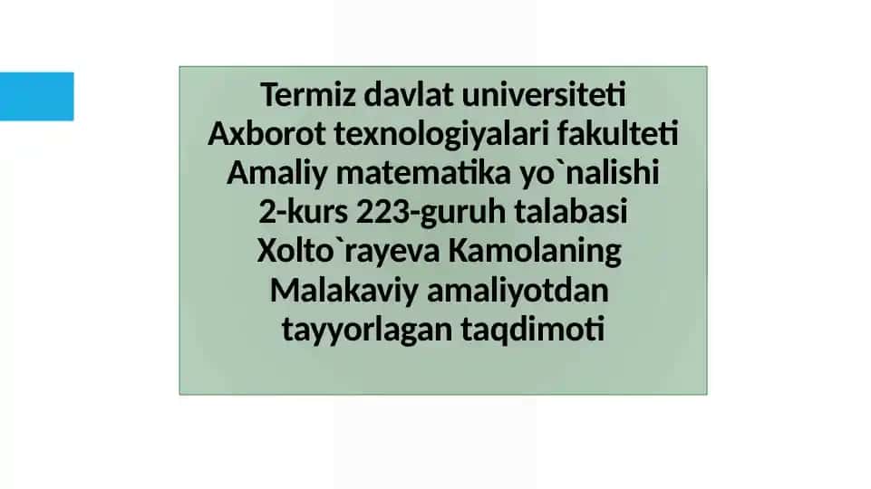 Eksperttizimlar va elektron jadvallar