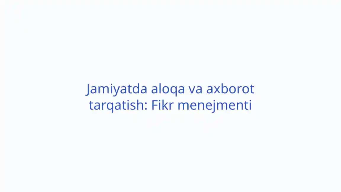 Fuqaro muhofazasining hozirgi zamon sharoitidagi vazifalari