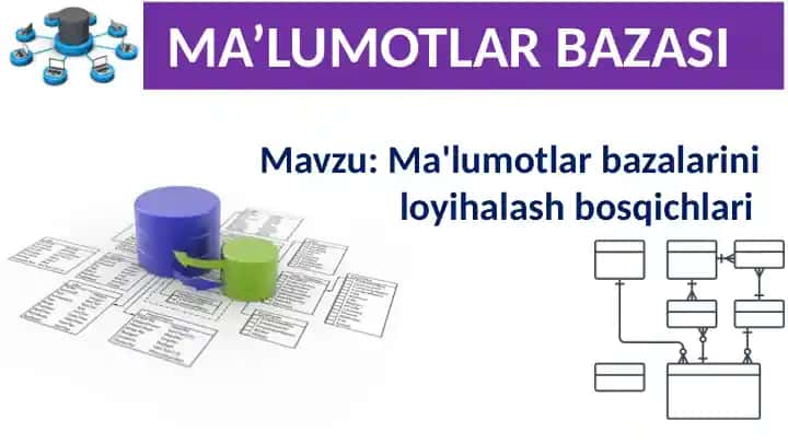 Ma'lumotlar Bazasini Loyihalash