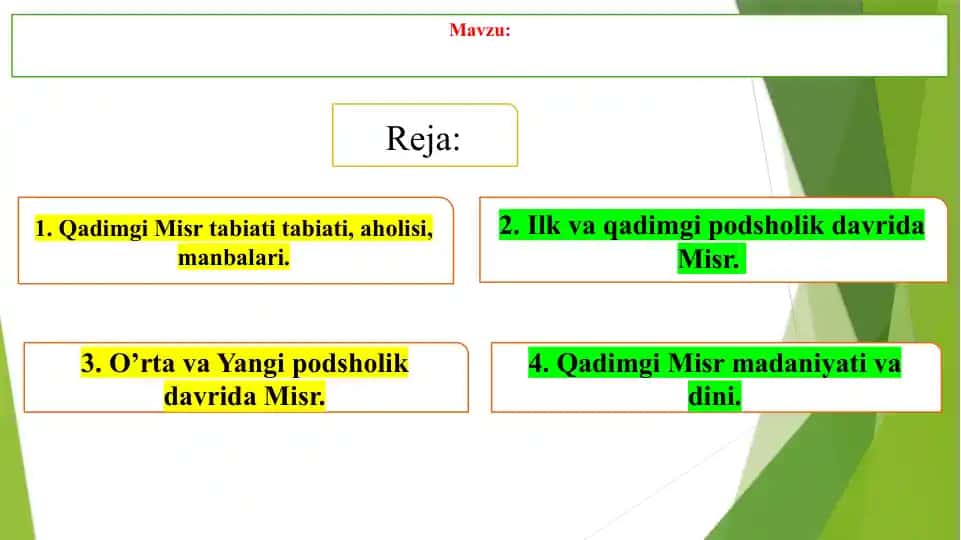 Qadimgi Misr madaniyati va dini