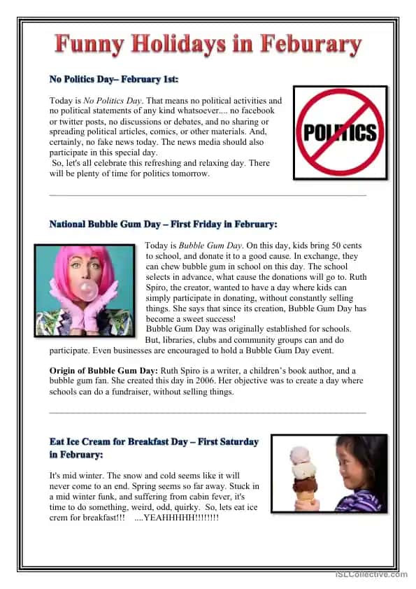 No Politics Day