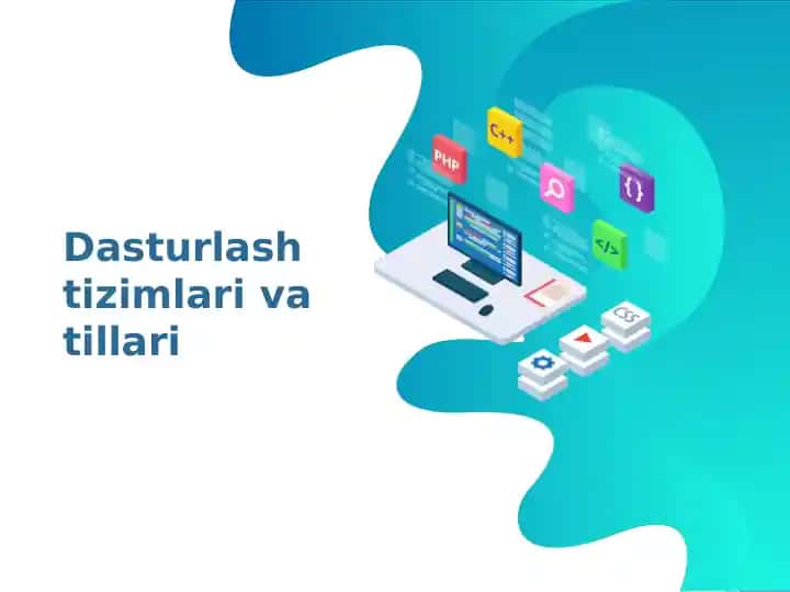 Dasturlashtizimlarivatillari