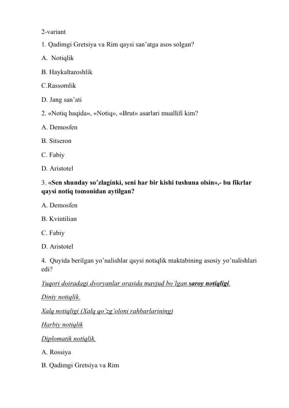Notiqlik va san'at