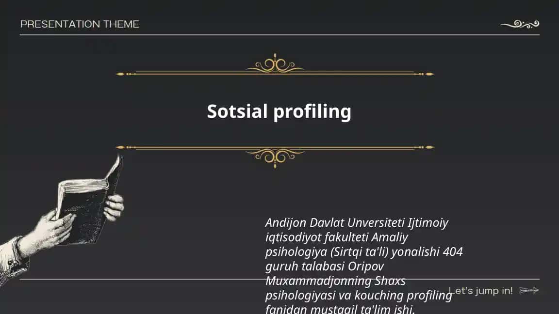Sotsial profiling