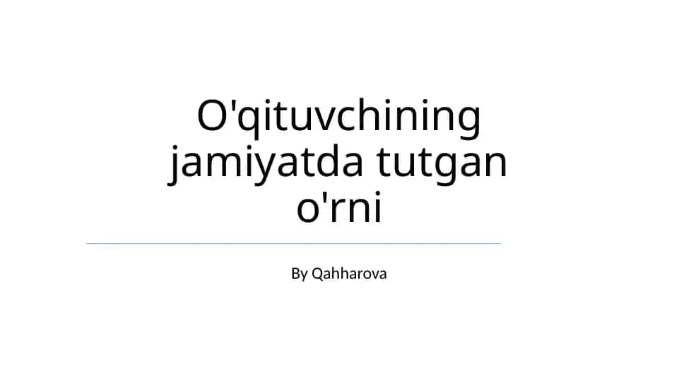 Aql va Kelajakni Shakillantirish