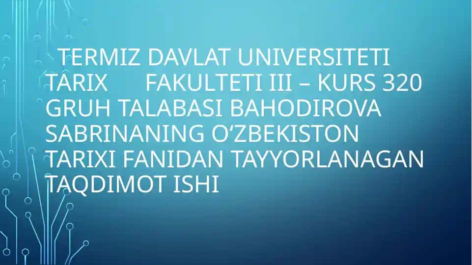 1917 – yil fevral inqilobi va oktabrtoʻntarishioqibatlari va natijalari
