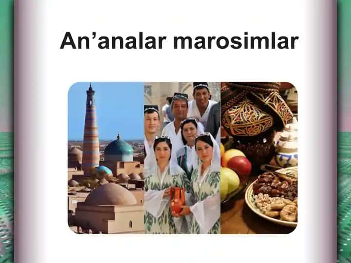 Anana va marosim
