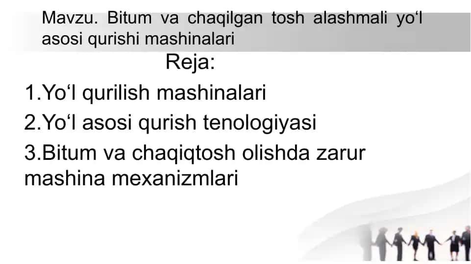 Yo‘lqurilish mashinalari