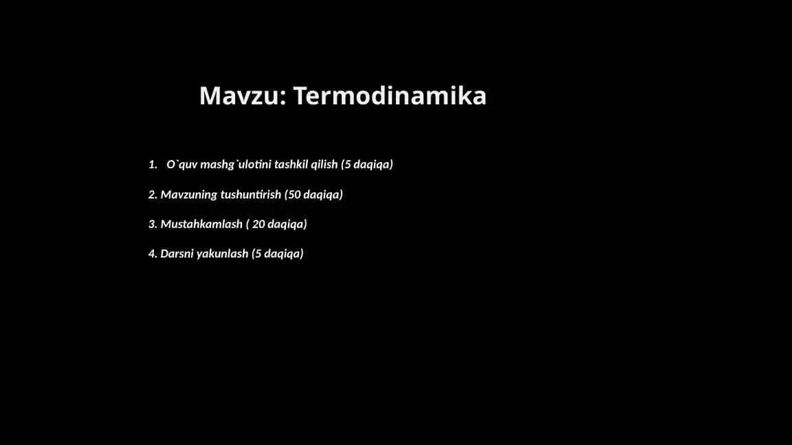 Termodinamika