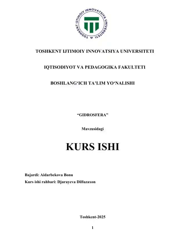 GIDROSFERA