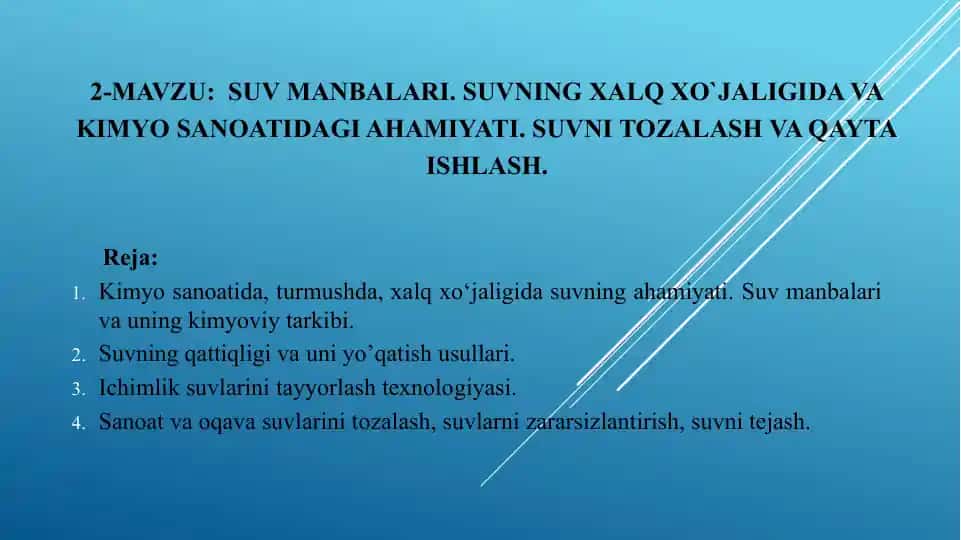 Suv manbalari