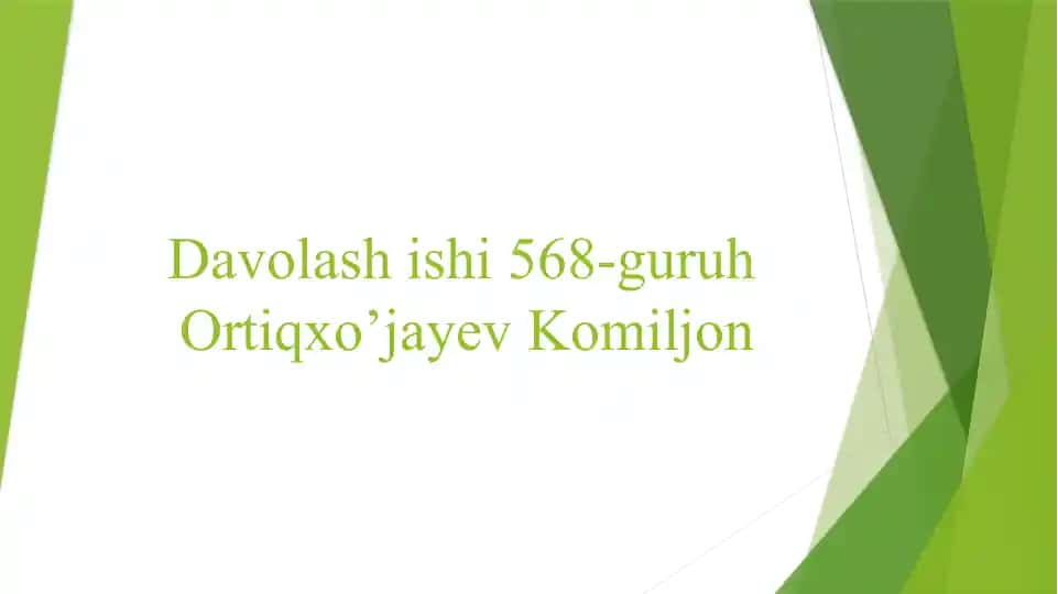 Organik Eritivchilardan Zaharlanish