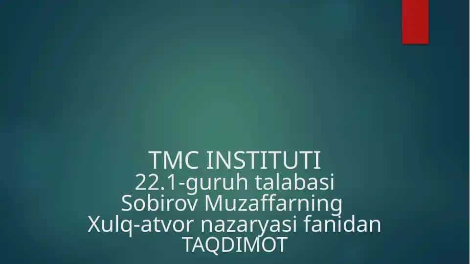 Хulq-аtvоr iqtisоdiyoti