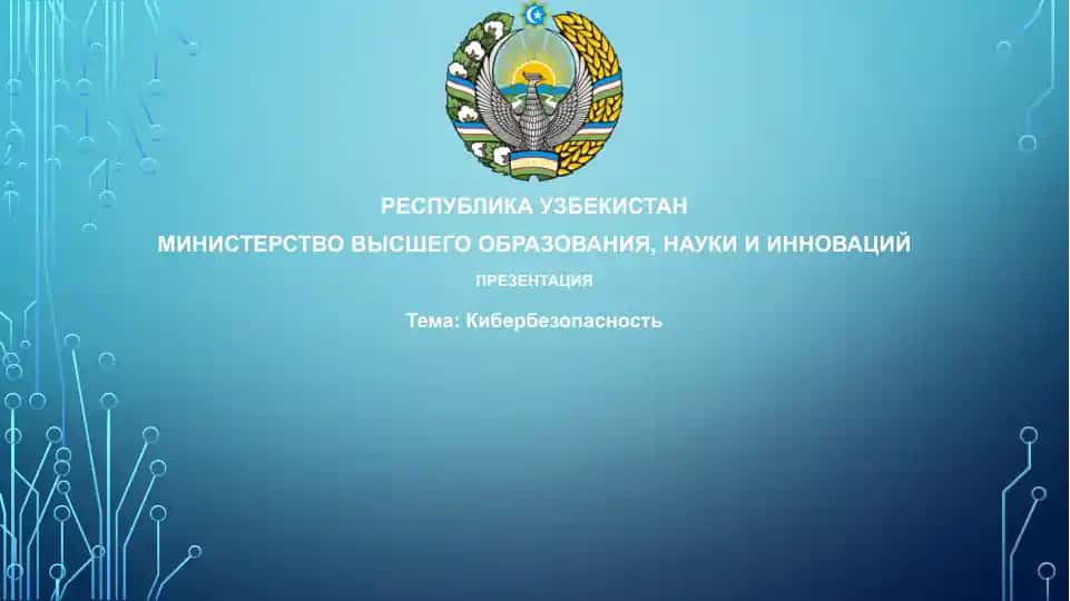 Кибербезопасность