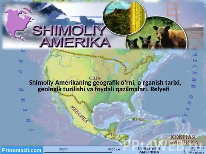 Shimoliy Amerika geografik ma'lumotlari