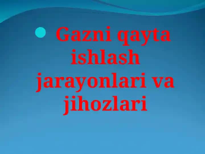 Issiqlik almashinish qurilmalari