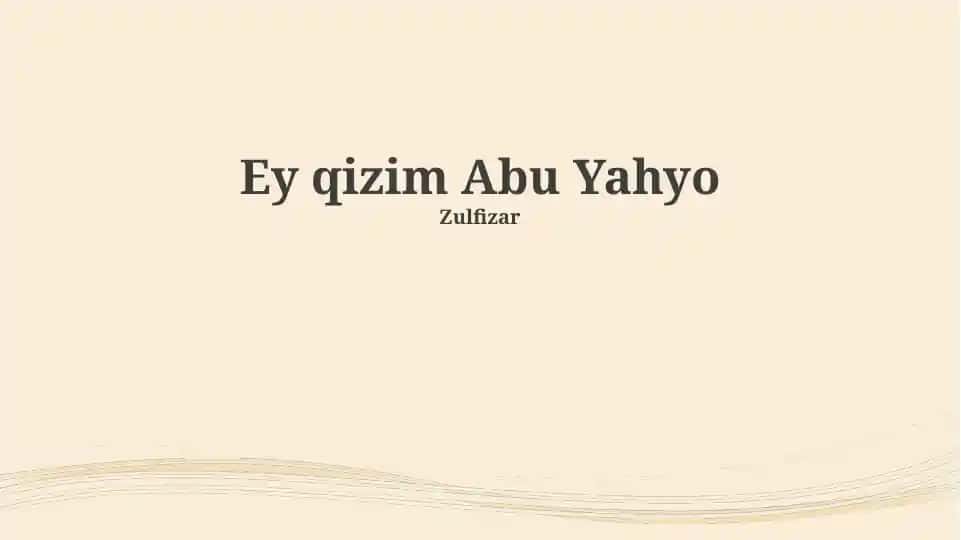 Farzandning ta'lim olishi