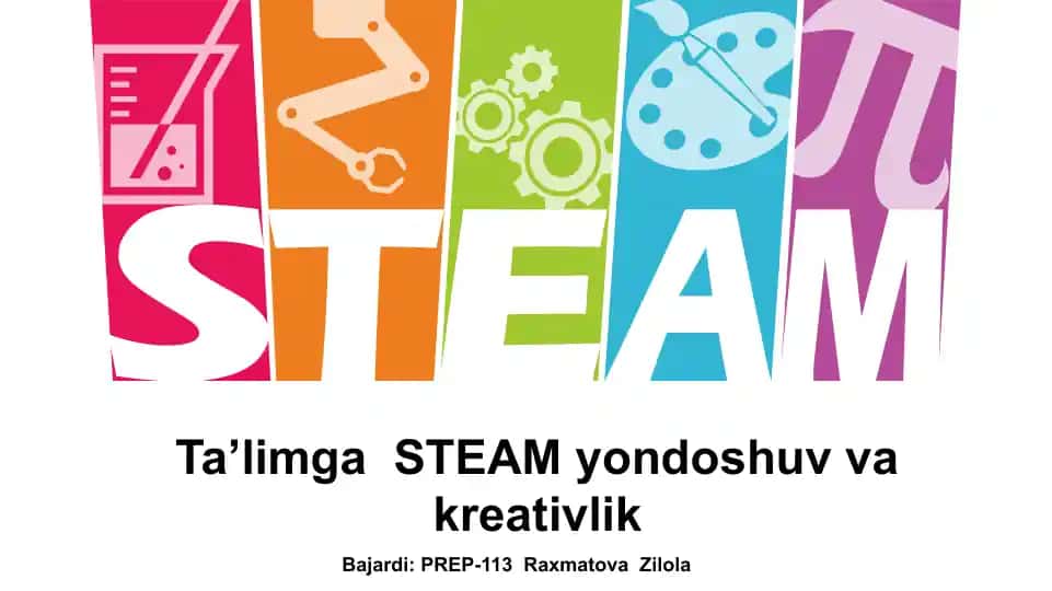 Ta'limgaSTEAMyondoshuvva kreativlik