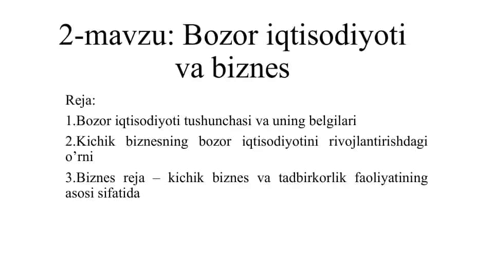 Bozoriqtisodiyotivabiznes