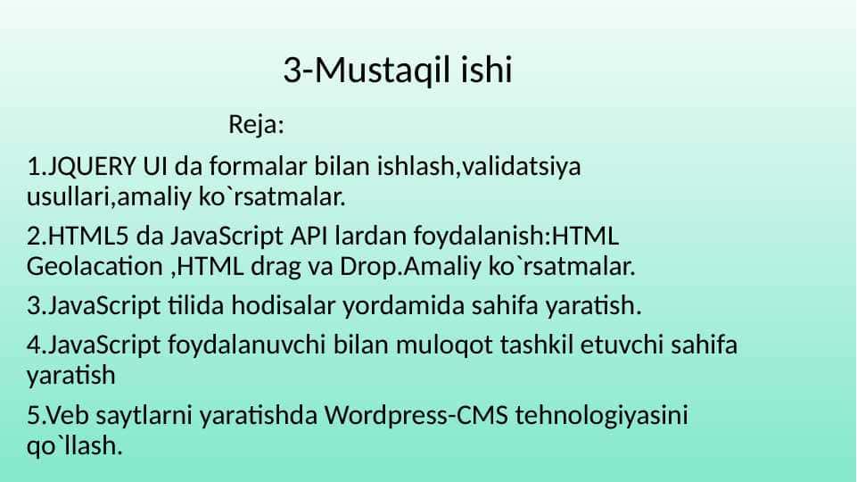 Jquery