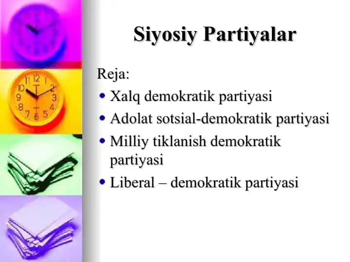 Siyosiy Partiyalar