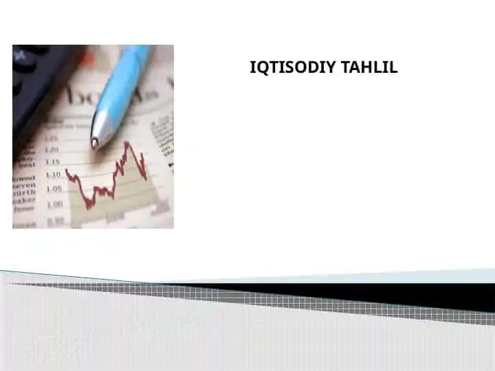 Iqtisodiy Tahlil