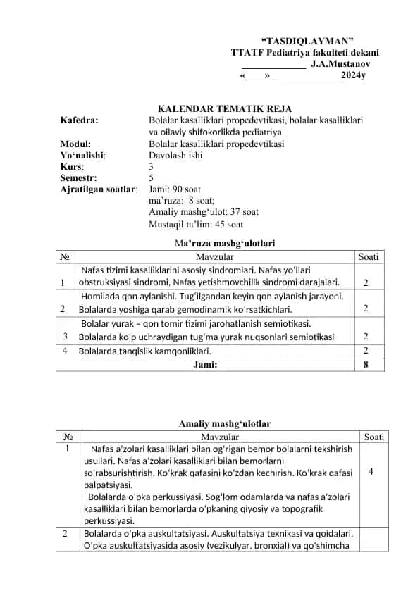 KALENDAR TEMATIK REJA