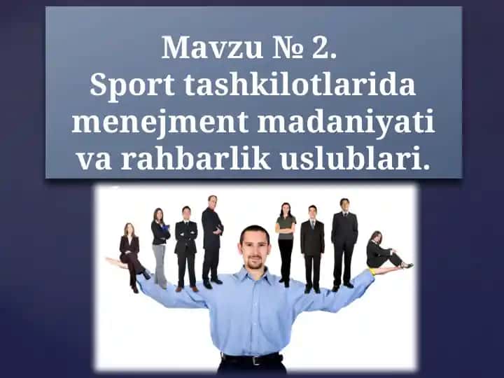 Jismoniy tarbiya va sport boshqaruvida qaror qabul qilish uslublari