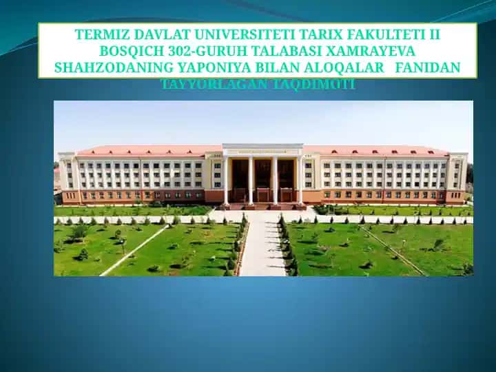 Yaponiya talim tizimi