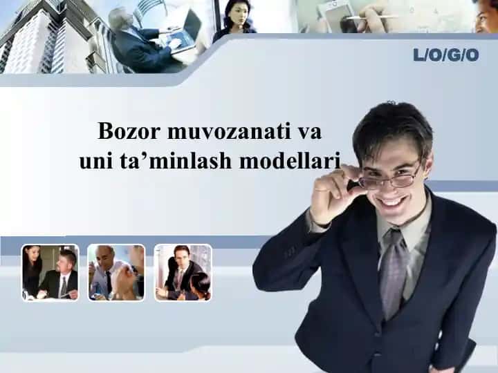 Bozor muvozanati vauni ta’minlash modellari