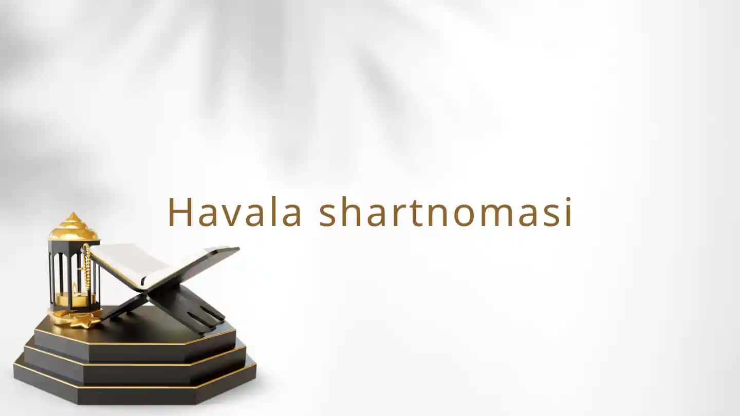 Havala shartnomasi.